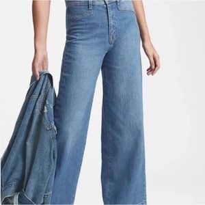 Gap wide leg jeans